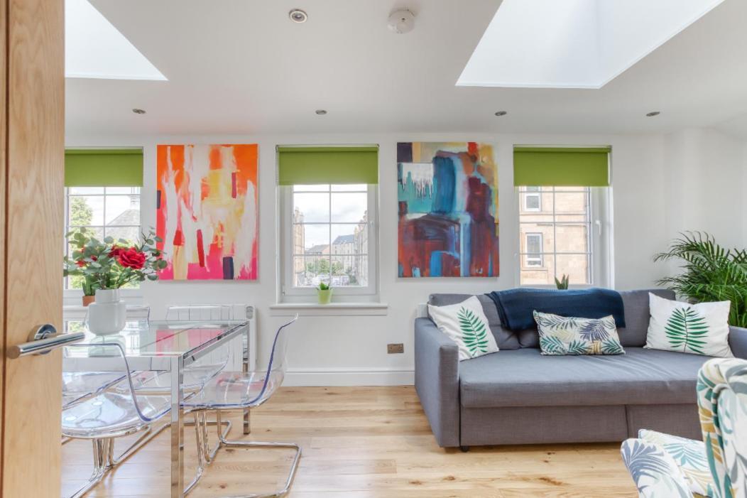 Central Bright 3 Bed Flat With Pool & Parking Edinburgh Dış mekan fotoğraf